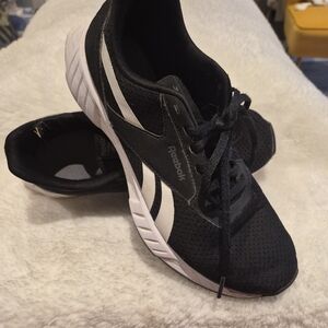 Reebok Black and White Sneakers